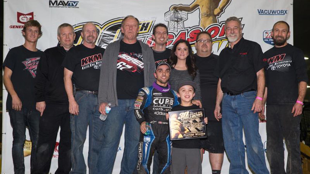 Rico Abreu wins Chili Bowl qualifying night